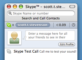 Skype Mac